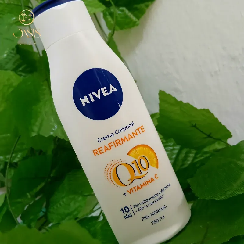 Crema corporal Nivea Q10 reafirmante con vitamina c