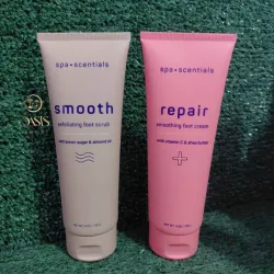 Crema Exfoliante y crema suavizante para los pies