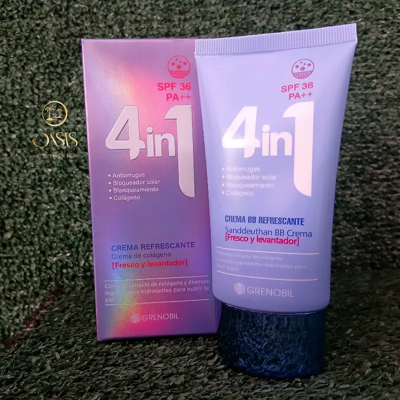 Crema refrescante de colágeno 4 en 1