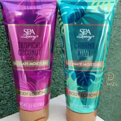 Cremas Tropical Coconut y Cabana Kiwi