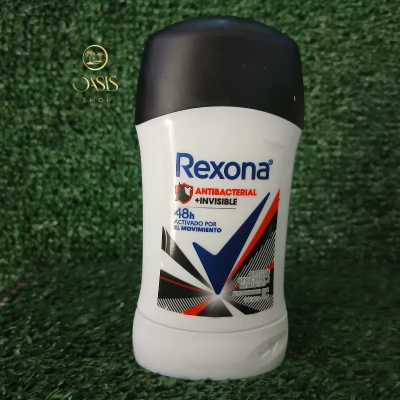 Desodorante de barra Rexona antibacterial e invisible