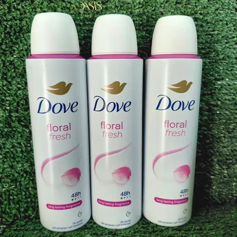 Desodorante de spray Dove Floral Fresh