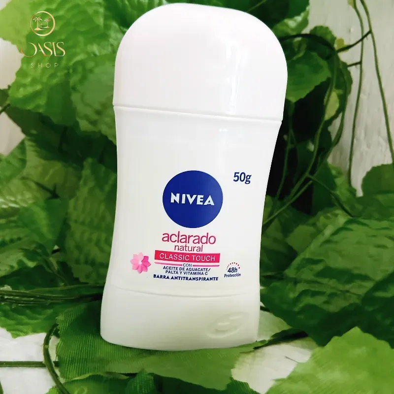 Desodorante Nivea de barra aclarado natural