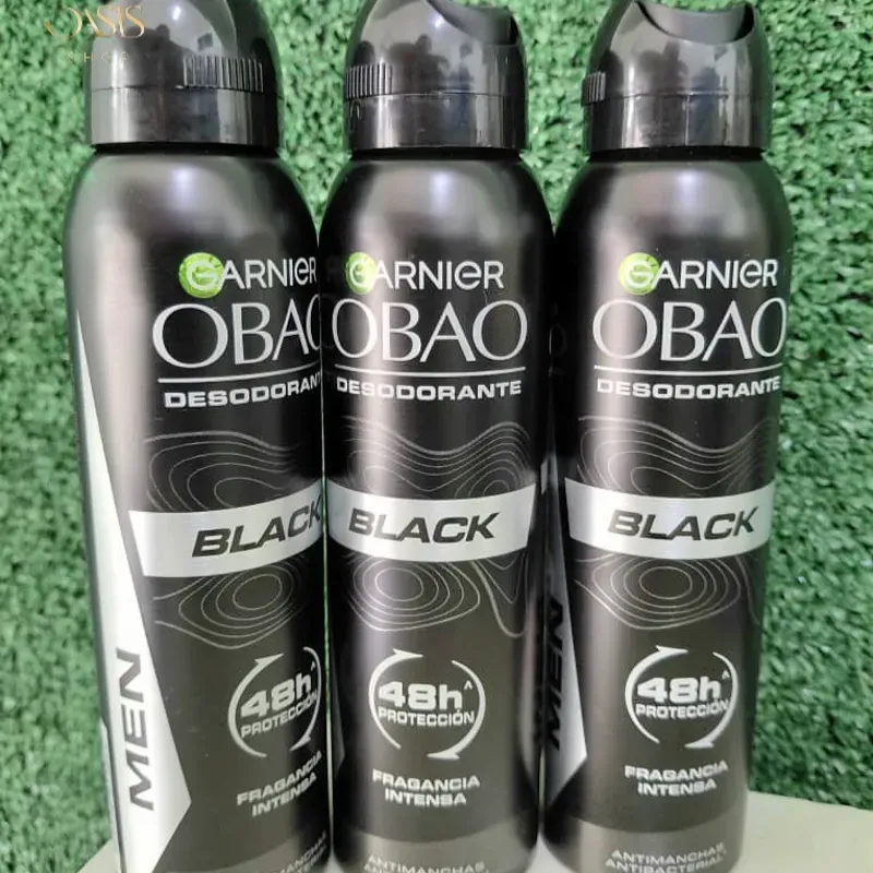 Desodorante Obao de spray Black