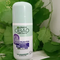 Desodorante Obao con Niamicida anti-manchas en la ropa