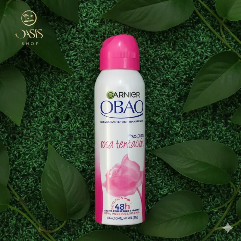 Desodorante Obao de spray de rosa tentación