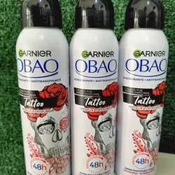 Desodorante Obao de spray Tattoo Frescura profunda
