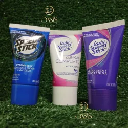 Desodorantes en crema Speed Stick y Lady Speed Stick