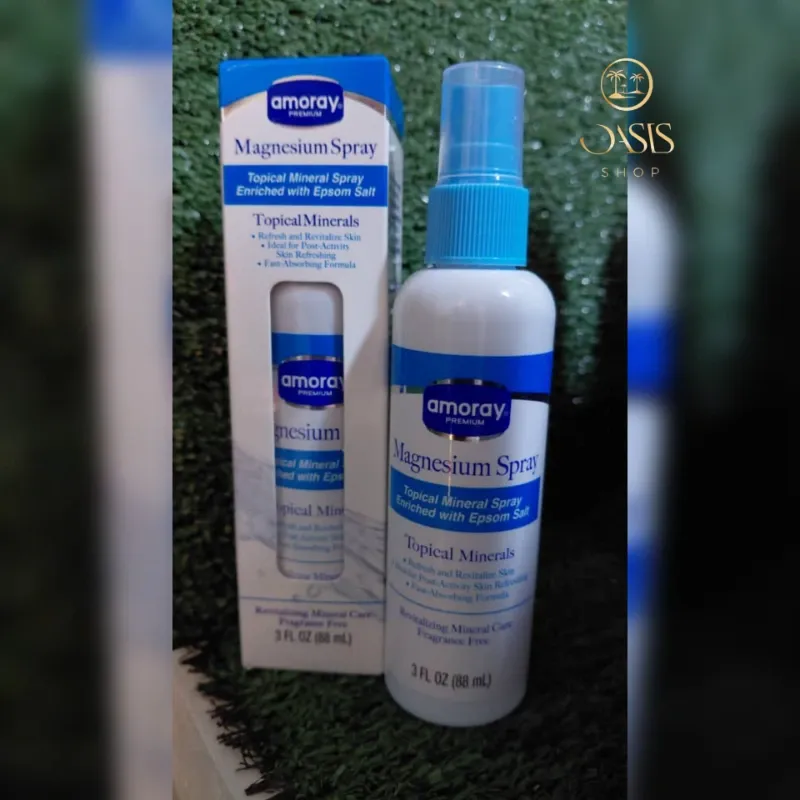 Espray mineral tópico enriquecido con sales de Epsom