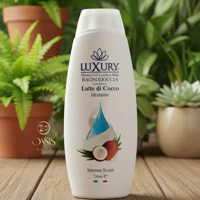 Gel de baño LUXURY de leche de coco