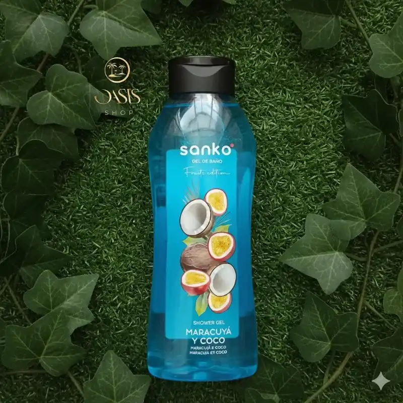 Gel de baño Sanko de maracuyá y coco
