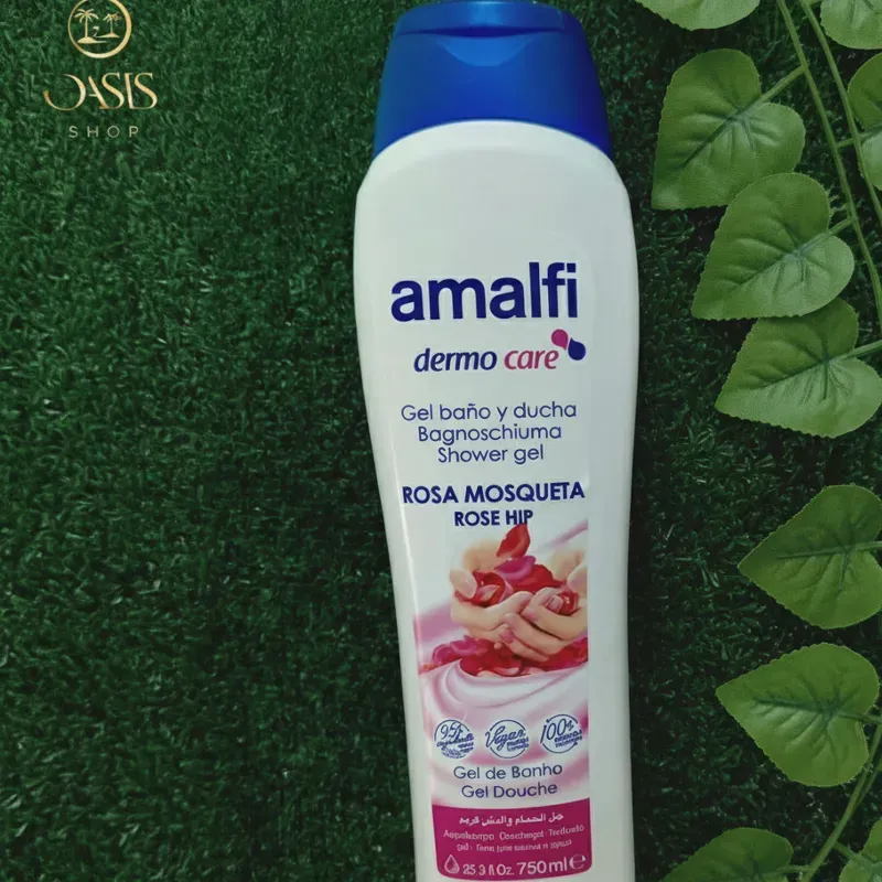 Gel de baño y ducha rosa mosqueta 