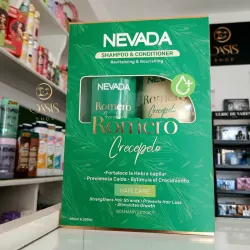 Juego champú y acondicionador Nevada de Romero Crecepelo  Revitaliza y nutre