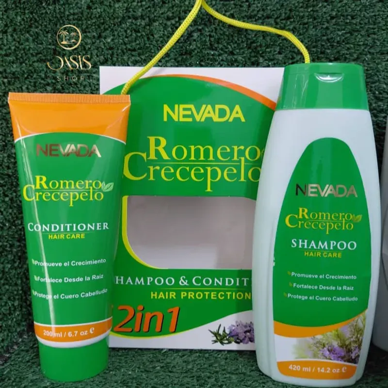 Juego champú y acondicionador Nevada Romero Crecepelo