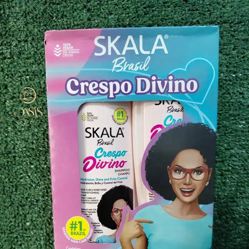 Juego champú y acondicionador Skala Brasil Crespo Divino