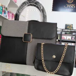 Juego de carteras Negra y gris