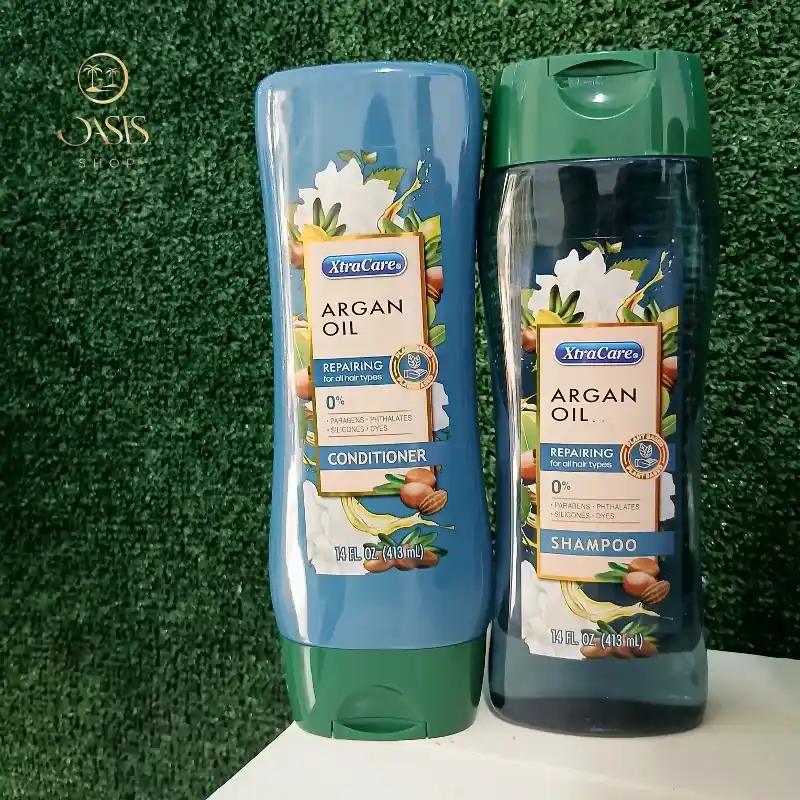 Juego de champú y acondicionador de aceite de Argan