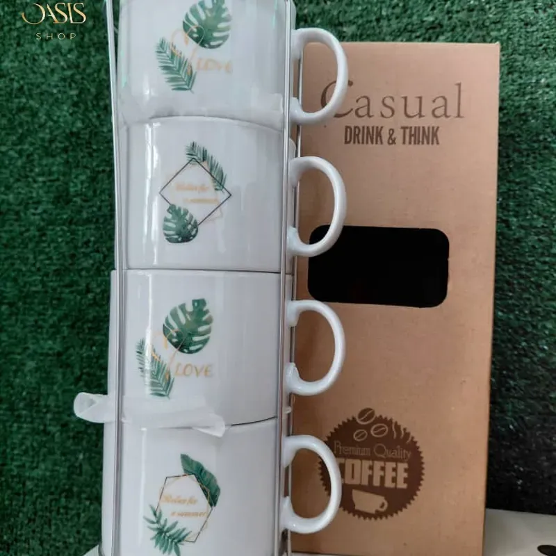 Juego de tazas para café