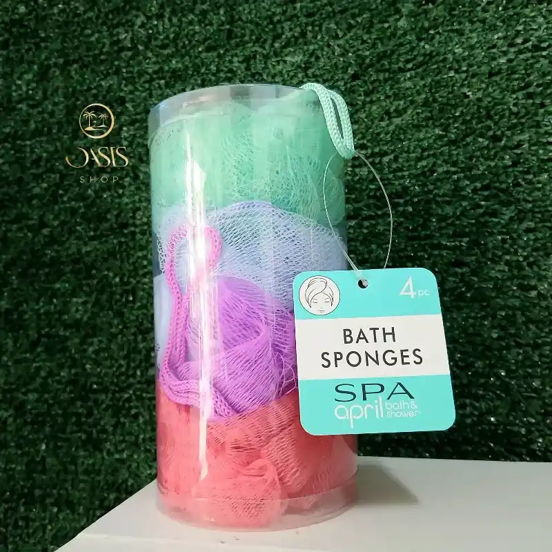 Juego esponjas de baño