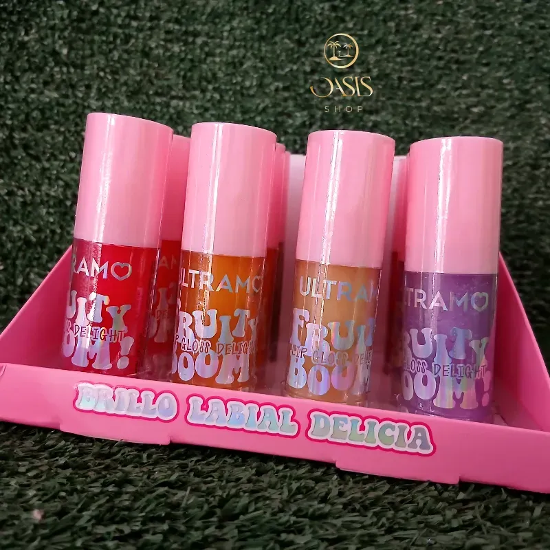 Brillo labial aromas frutales