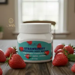 Manteca corporal de fresa