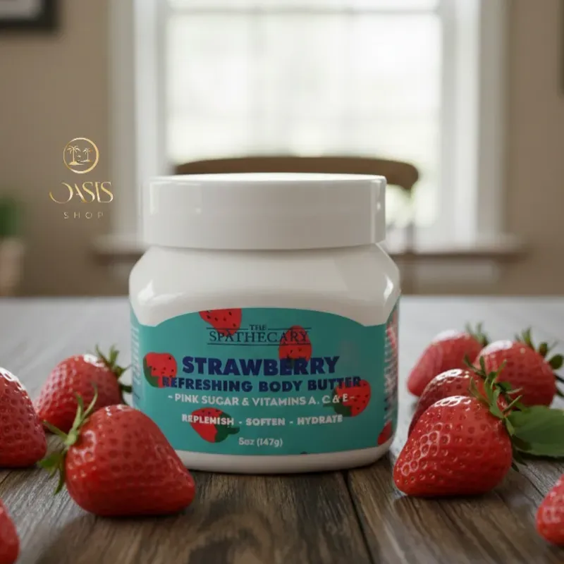 Manteca corporal de fresa