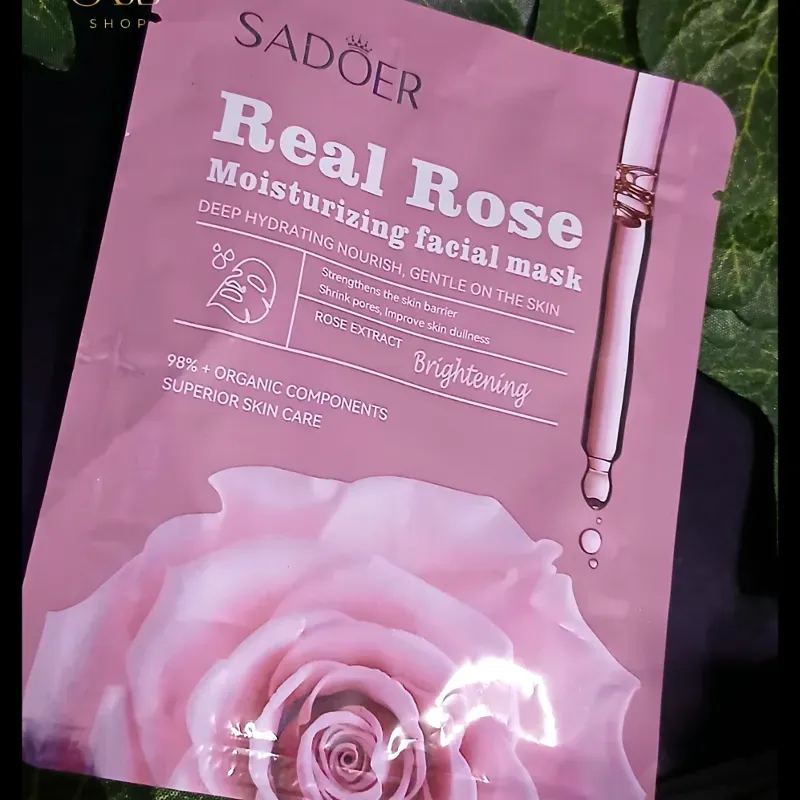 Mascarilla de rosas