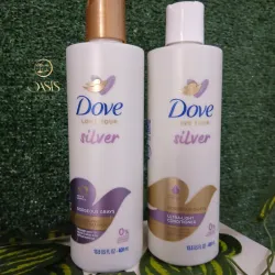 Matizador Dove Champú y acondicionador - Gris Plata