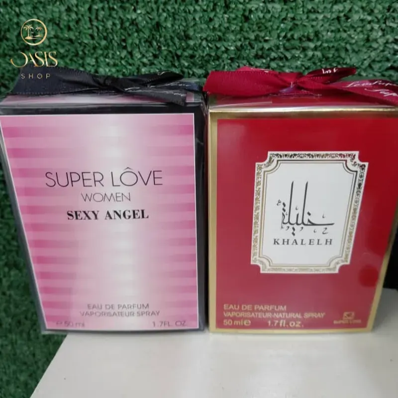 Perfume de mujer Super Love y Khalelh