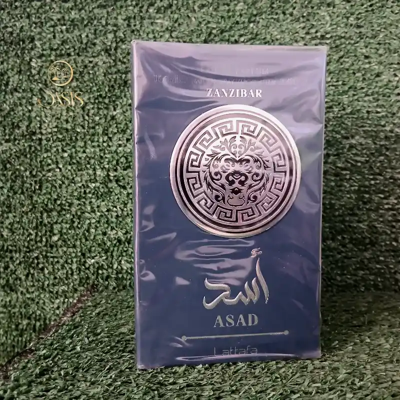 Perfume grande Asad con perfume de bolso