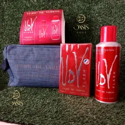 🇨🇵 Set Bolso Ulric de Varens Francia Flash (perfume y spray corporal)