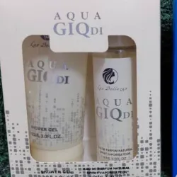 Set colonia + crema Aqua GiqDi