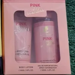 Set colonia + crema Pink Sexy Scandal
