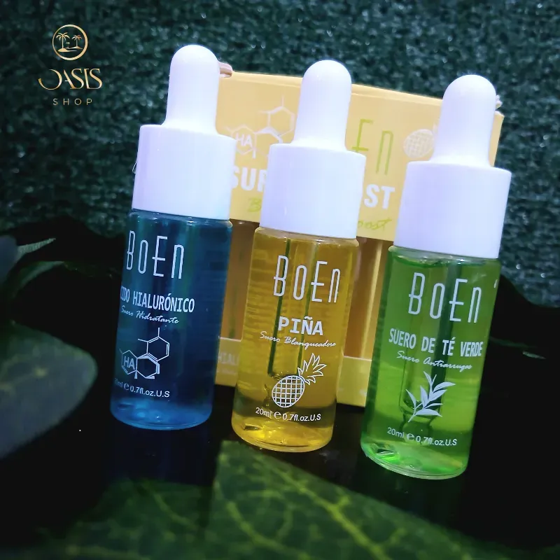 Set de 3 serums para el rostro