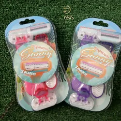 Set máquinas de afeitar de mujer 3 en 1