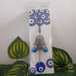 Sonajero ojo turco Mano de Fátima 