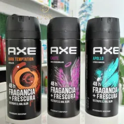 Sprays corporales AXE de 48 horas