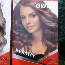 Tinte GWQQ keratin dorado cenizo 3/22