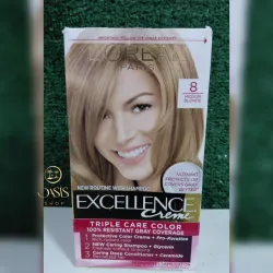 Tinte L'Oréal rubio medio 8