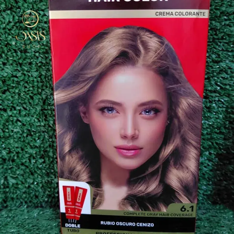 Tinte Nevada Doble tubo Rubio oscuro cenizo