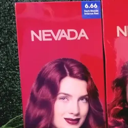 Tinte Nevada rojo intenso dorado oscuro 6.66