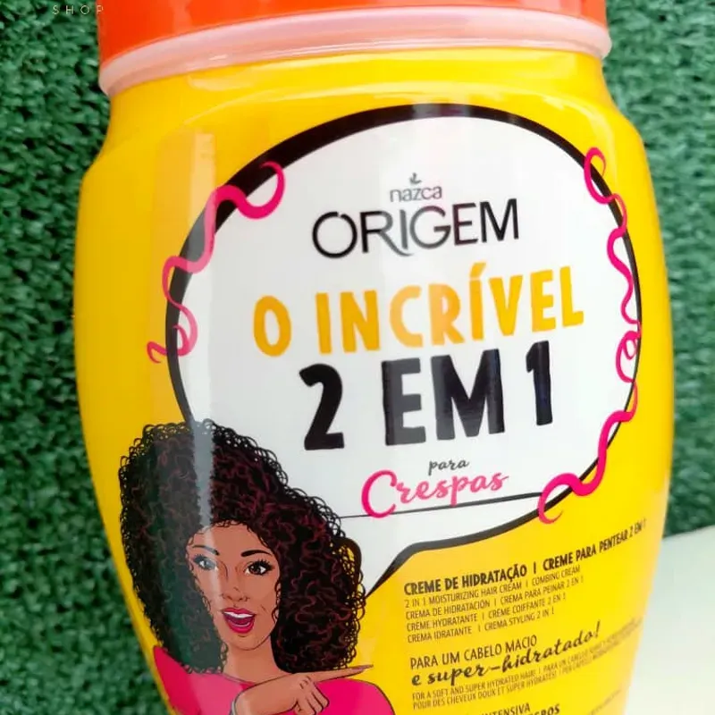 Tratamiento 2 en 1 Origem 0 Incrível Crespos