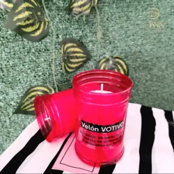 Vela roja duración 36 horas