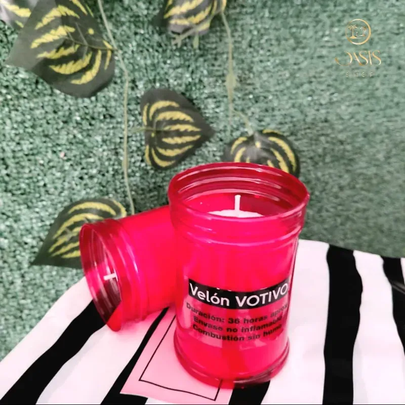 Vela roja duración 36 horas