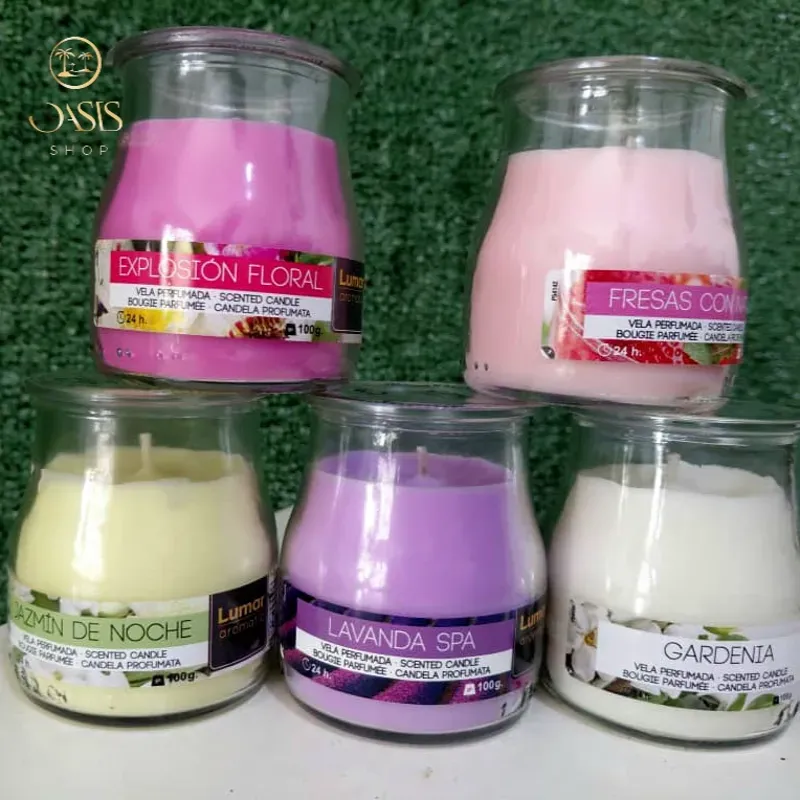 Velas aromáticas 