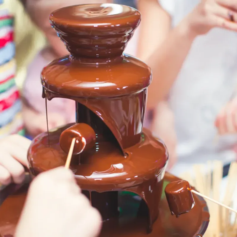 Fuente de chocolate para eventos en Ocasiones Cuba