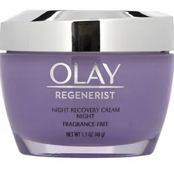 0LAY Regenerist NIGHT RECOVERY Cream - Sin fragancia, 1.7 fl oz (1.69 oz) cada una, hidratante antienvejecimiento avanzado