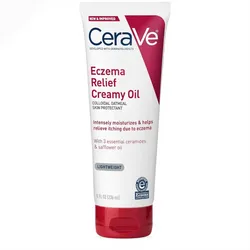 Aceite corporal cremoso para eccema 