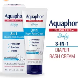 Aquaphor Baby 3 in 1 Diaper Rash Cream