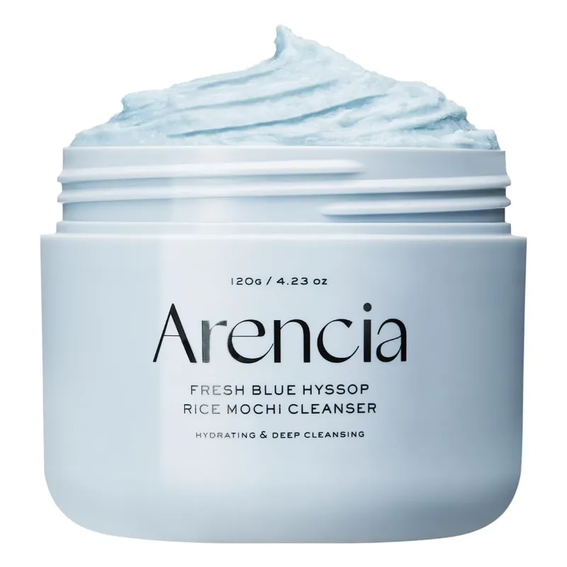 ✨ Arencia Fresh Blue Hyssop Rice Mochi Cleanser ✨